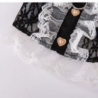 HKM-2387133 Lace Traction Vest for Cats and Kittens - Lightweight Polyester Clothing, Multiple Sizes Available