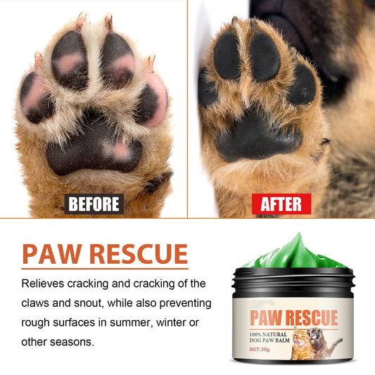 HKM-2389181 Pet Paw Care Cream for Foot Pad Protection - Nourishing Oil with Natural Ingredients