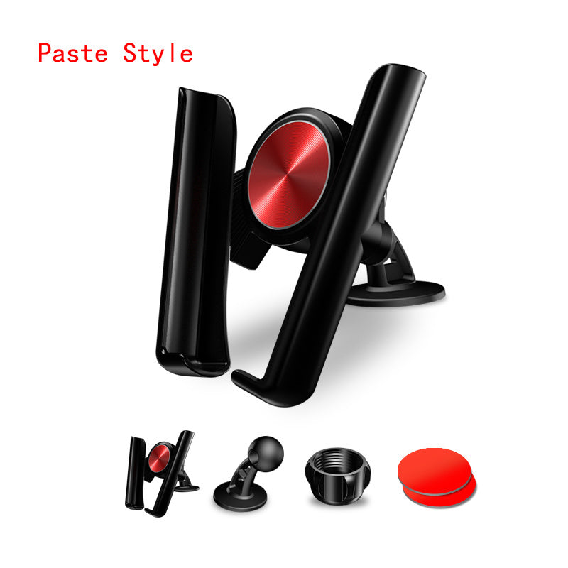 HKM-238931 Universal Automatic Clamping Car Mobile Phone Holder for Air Outlet and Dashboard