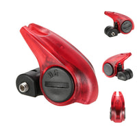 HKM-239059 Mini Bicycle Brake Warning Light - Waterproof LED Turn Signal for V-Brake and Disc Brake Systems