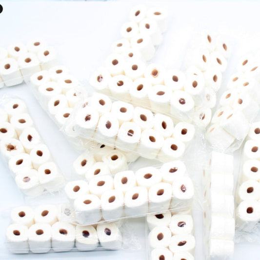 HKM-239059 Simulated Tissue Roll for Play: Paper Model for Kids, 30x15x80mm