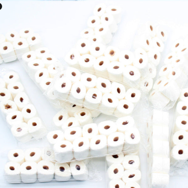 HKM-239059 Simulated Tissue Roll for Play: Paper Model for Kids, 30x15x80mm