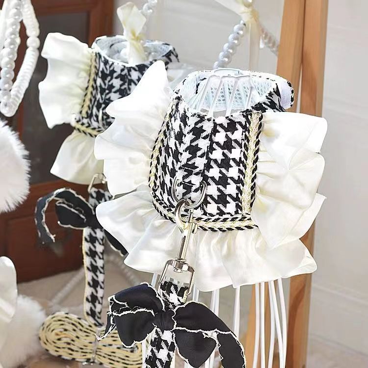 HKM-2391101 Classic Style Hand Holding Rope Vest for Dogs and Cats - Size XS to 2XL, Polyester Material