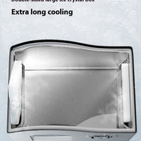 HKM-2391357 Pet Air-Conditioned Room for Cats and Dogs - Includes Ice Bags and Mesh Accessories