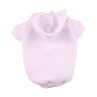 HKM-2392381 Multicolor Padded Hooded Dog Coat - Warm Casual Sweater for Pets