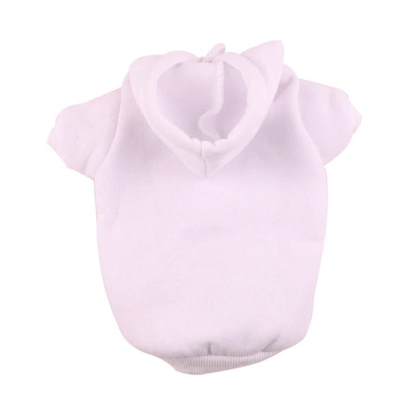 HKM-2392381 Multicolor Padded Hooded Dog Coat - Warm Casual Sweater for Pets
