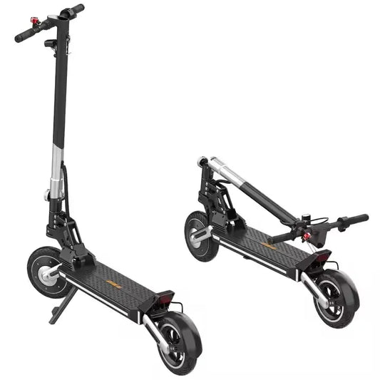 HKM-239251 48V Foldable Off-Road Electric Scooter with Bluetooth Control, 35KM/H Speed, 35-40KM Range, Waterproof Design