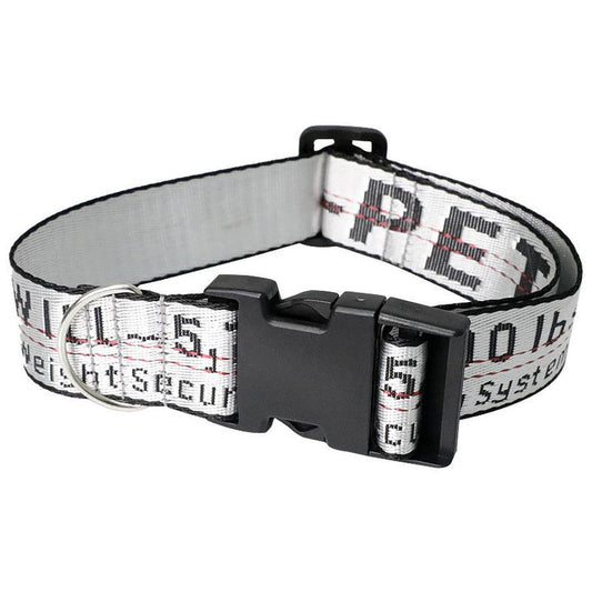 HKM-239251 Stylish Nylon Pet Leash with Matching Collar for Dogs - Multiple Sizes and Colors Available
