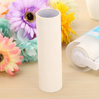 HKM-2392893 Large Tearable Hair Removal Sticker - 16cm, 60 Layers, White Plastic