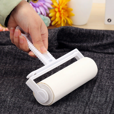 HKM-2392893 Large Tearable Hair Removal Sticker - 16cm, 60 Layers, White Plastic