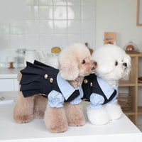 HKM-2394685 Cozy Dark Gray Teddy Dog Outfit for All Sizes