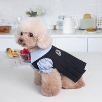 HKM-2394685 Cozy Dark Gray Teddy Dog Outfit for All Sizes