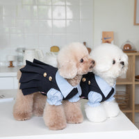 HKM-2394685 Cozy Dark Gray Teddy Dog Outfit for All Sizes