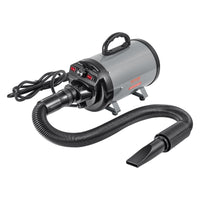 HKM-2394941 2800W Pet Grooming Dryer with Adjustable Speed, Temperature Control, Nozzles, and Extendable Hose