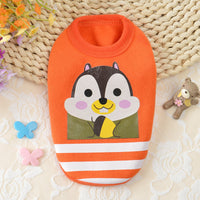 HKM-2395453 Fleece Cartoon Milk Vest for Dogs and Cats - Autumn and Winter Wear