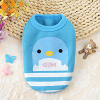 HKM-2395453 Fleece Cartoon Milk Vest for Dogs and Cats - Autumn and Winter Wear