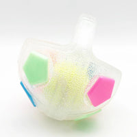 HKM-2395709 Durable Football Tennis Ball Shaped Dog Toy for Outdoor Training and Teething Relief