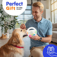 HKM-2395709 Durable Football Tennis Ball Shaped Dog Toy for Outdoor Training and Teething Relief