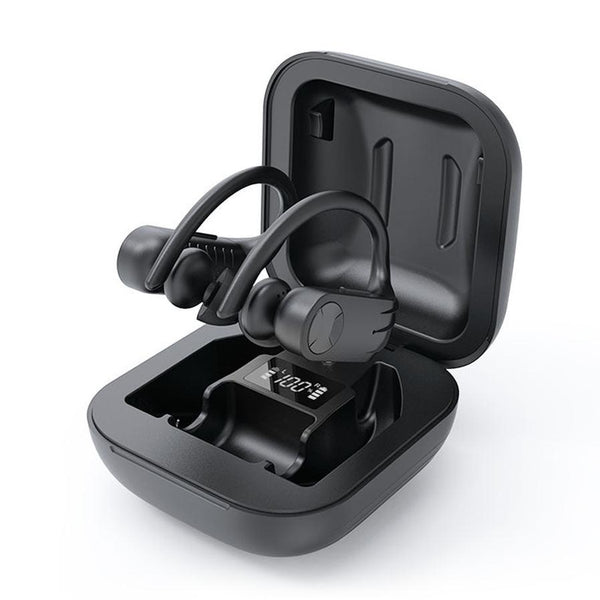 HKM-239571 Wireless Stereo Headset with LED Digital Display and Bluetooth 5.0 Technology