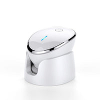 HKM-239635 Ultrasonic Electric Face Cleansing Device with Temperature Sensor in Pearl White