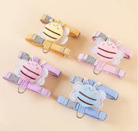 HKM-2396861 Adjustable Pet Harness Vest with Wing Decoration for Cats and Small Dogs, Comfortable and Durable Polyester Design