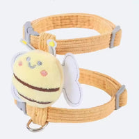 HKM-2396861 Adjustable Pet Harness Vest with Wing Decoration for Cats and Small Dogs, Comfortable and Durable Polyester Design