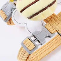 HKM-2396861 Adjustable Pet Harness Vest with Wing Decoration for Cats and Small Dogs, Comfortable and Durable Polyester Design