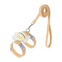 HKM-2396861 Adjustable Pet Harness Vest with Wing Decoration for Cats and Small Dogs, Comfortable and Durable Polyester Design