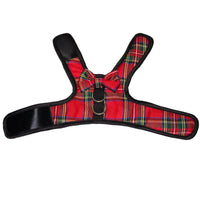 HKM-2397629 Plaid Dog Vest - Breathable Velcro Design for Small to Large Breeds