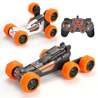HKM-239955 6-Wheel Stunt RC Car with 2.4GHz Remote Control for Kids - Transformer Toy for Indoor and Outdoor Fun