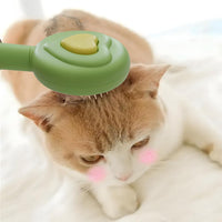 HKM-2400317 Pet Hair Removal Comb for Cats and Dogs with One-Click Release Feature