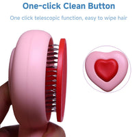 HKM-2400317 Pet Hair Removal Comb for Cats and Dogs with One-Click Release Feature