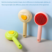 HKM-2400317 Pet Hair Removal Comb for Cats and Dogs with One-Click Release Feature