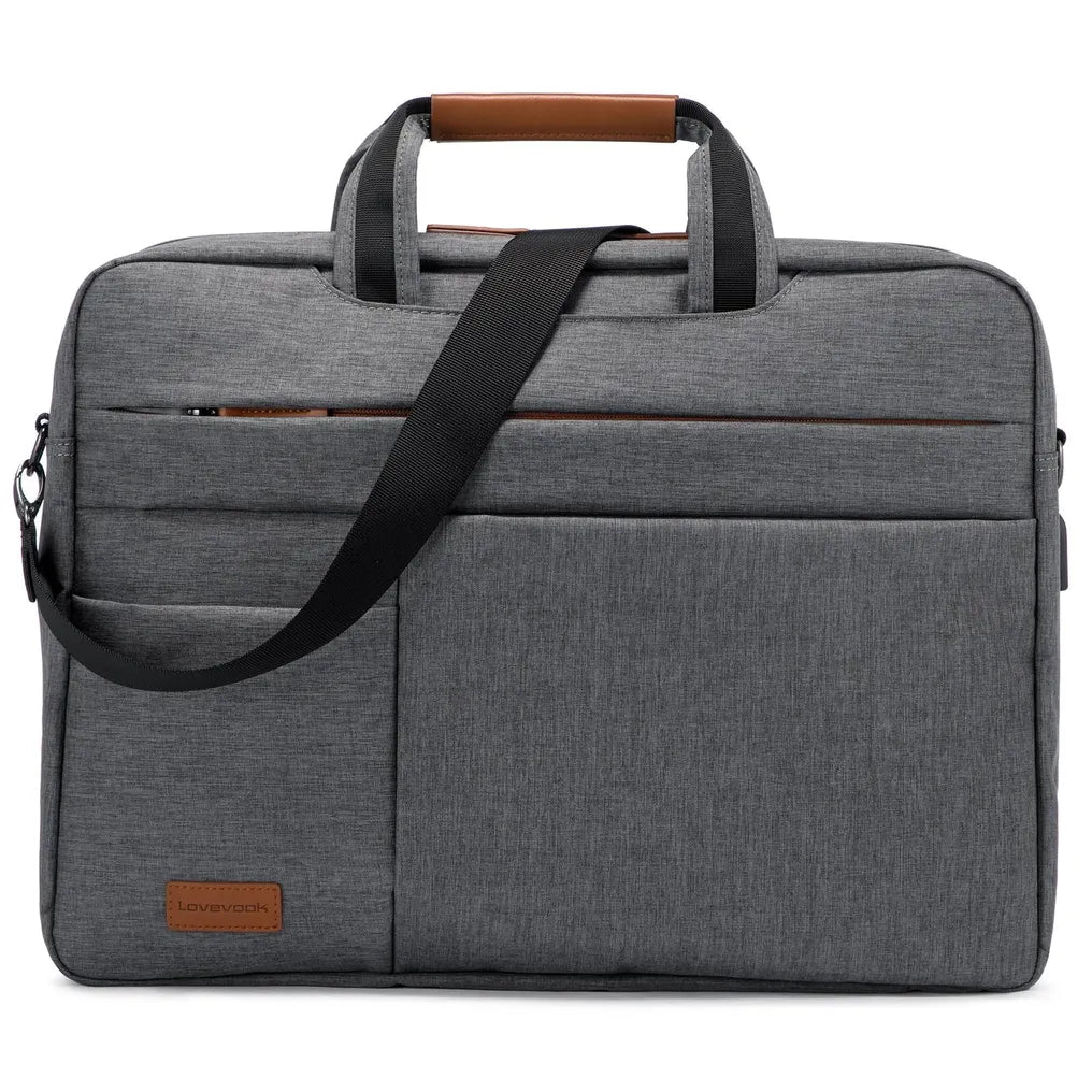 HKM-240083 Versatile Waterproof Briefcase for 14 to 17 Inch Laptops and Tablets, Ideal for Work and Travel