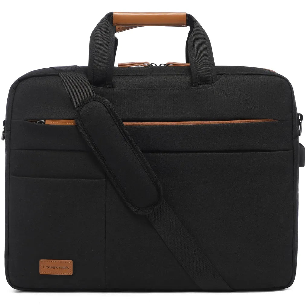 HKM-240083 Versatile Waterproof Briefcase for 14 to 17 Inch Laptops and Tablets, Ideal for Work and Travel