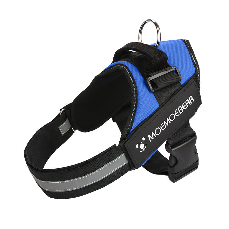 HKM-2402109 Durable Oxford Cloth Pet Dog Chest Strap in Various Colors