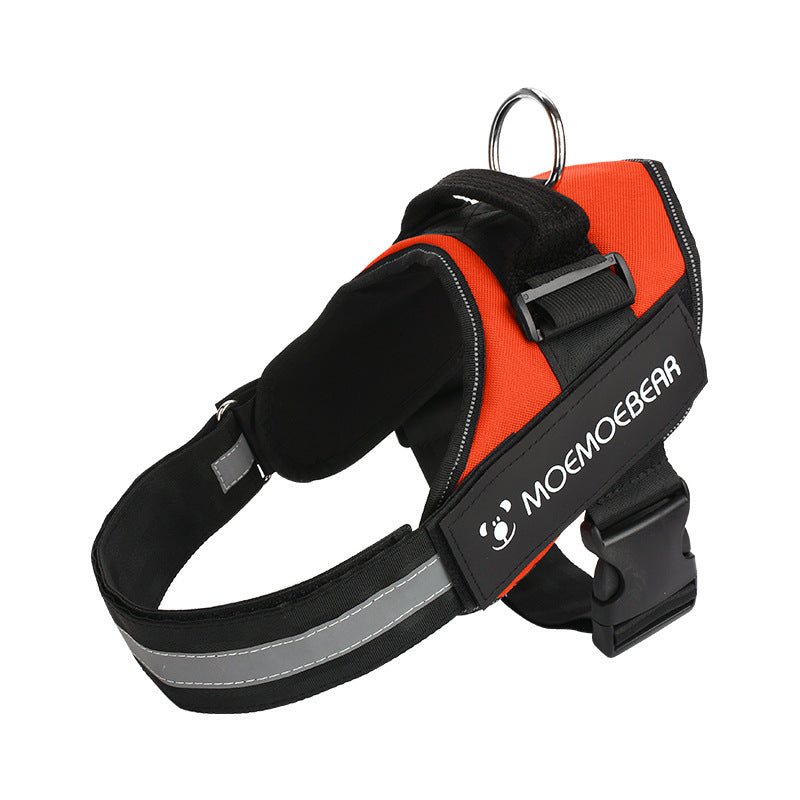 HKM-2402109 Durable Oxford Cloth Pet Dog Chest Strap in Various Colors