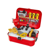 HKM-240211 Kids Pretend Play Tool Set with Chainsaw, Wrench, and Screwdriver - Engaging Educational Toy for Ages 2-7