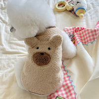 HKM-2403389 Fleece-lined Winter Dog Apparel ¨C Warm Cute Clothes for Small to Larger Breeds