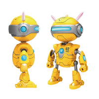 HKM-240339 Educational Interactive Inductive Robot Toy for Kids Ages 2-7, Musical and Sound Features, Battery Operated