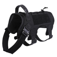HKM-240403 Durable Oxford Combat Dog Vest with Chest Strap for Outdoor Activities