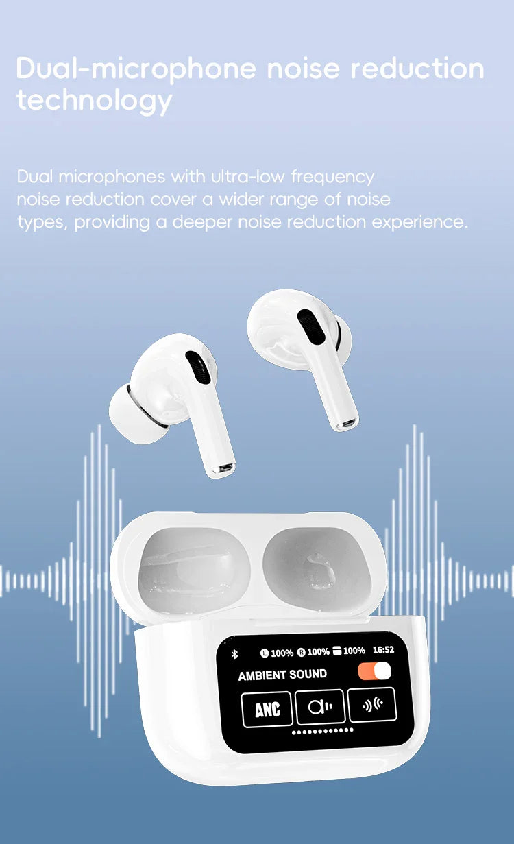 HKM-240531 Bone Conduction Wireless Earbuds with Noise Canceling – Open Ear Sports Headset