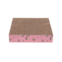 HKM-240531 Corrugated Cat Scratch Board with Catnip - Multiple Fun Shapes for Claw Maintenance