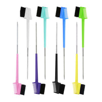 HKM-240595 Dual-Purpose Eyebrow Brush for Makeup Styling - Available in Multiple Colors