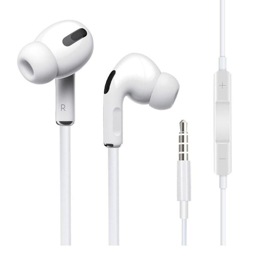 HKM-240723 Wired Headset with 3.5mm and Type-C Connectors, 100dB Sensitivity for iOS Devices