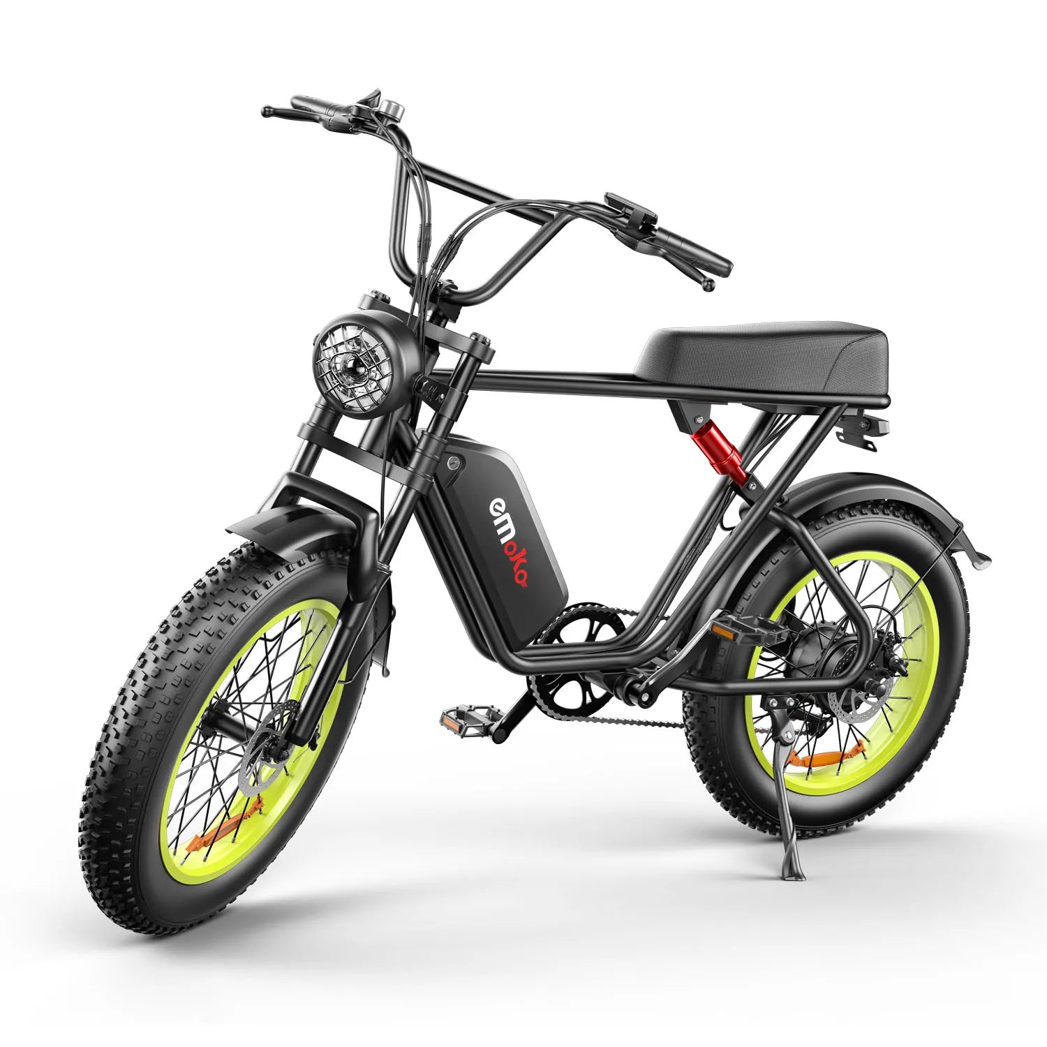 HKM-240851 20 Inch Electric Motorcycle with 48V 1000W Motor, 7 Speed, Fat Tyres, Range 50-70 km
