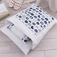 HKM-2408637 Warm Cat Sleeping Bag with Removable Cover - Semi-Closed Pet Nest for Autumn and Winter