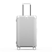 HKM-240915 Custom Hard Shell PC Trolley Travel Suitcase with Aluminium Carry-On Design