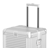 HKM-240915 Custom Hard Shell PC Trolley Travel Suitcase with Aluminium Carry-On Design