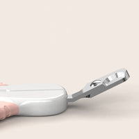 HKM-2412349 Jianpai Stainless Steel Cat Nail Scissors - Pink Flat & Bent Designs, Soft Rubber Grip